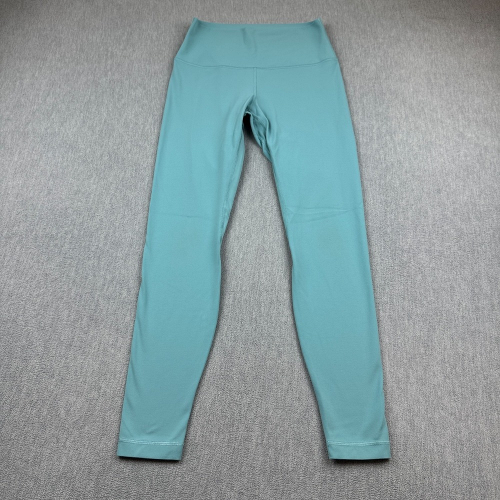 Lululemon Leggings Women 8 Blue Align High Rise 29" Stretch Yoga Gym Active Pant